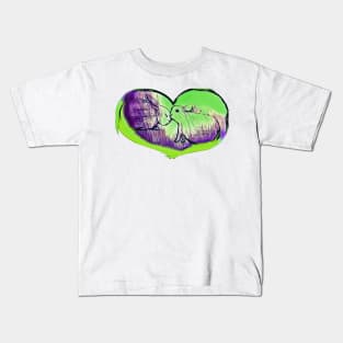 I’m always here for you! Sealed with a Bunny Kiss. Kids T-Shirt